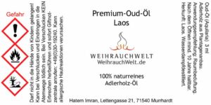 Laos-Oud-Flaschenlabel