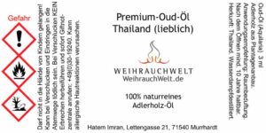 Thai-Oud-lieb-Flaschenlabel