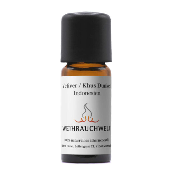 Vetiver Khus Dunkel aus Haiti Aetherisches Oel